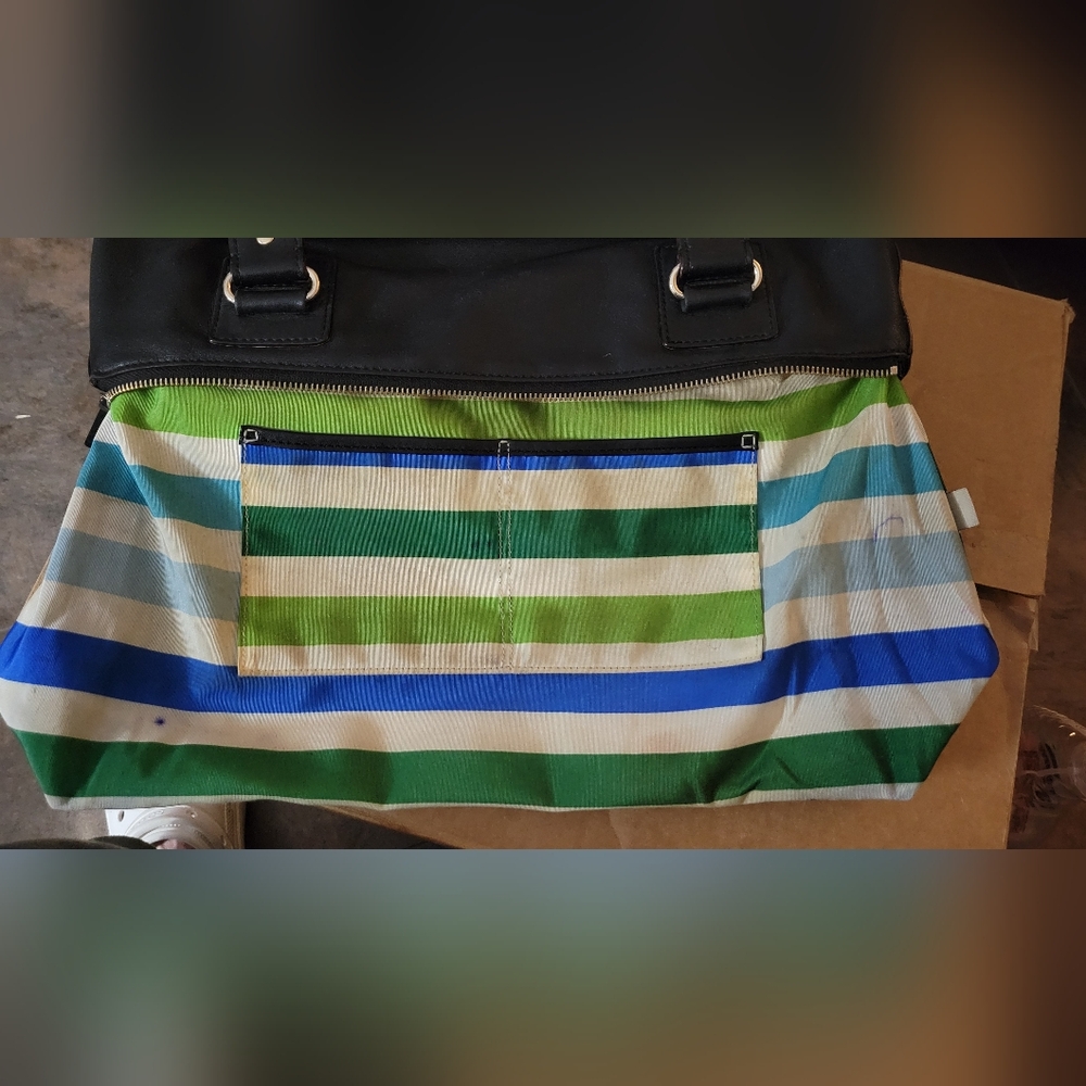 Kate Spade Black Leather Tote Bag - Picture 6 of 10